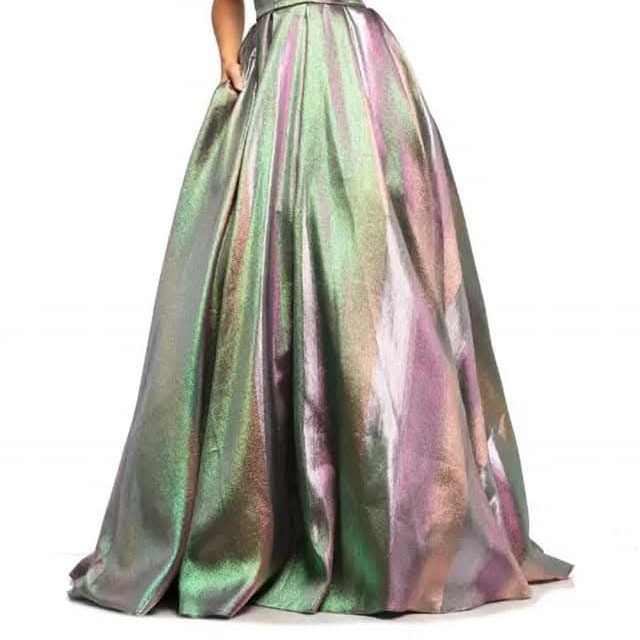 Iridescent Ball Gown Skirt